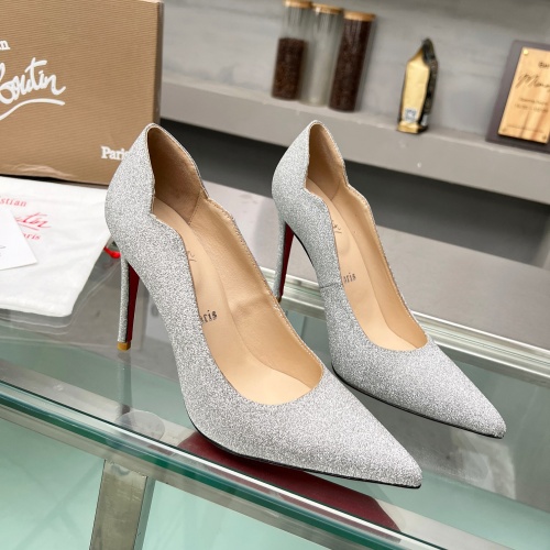 Replica Christian Louboutin High-heeled shoes For Women #1217071 $102.00 USD for Wholesale