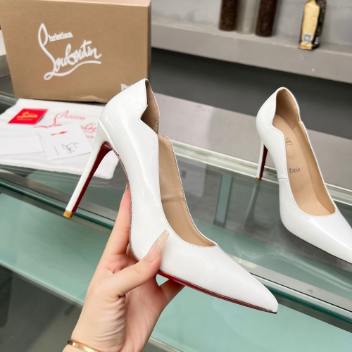 Replica Christian Louboutin High-heeled shoes For Women #1217072 $102.00 USD for Wholesale