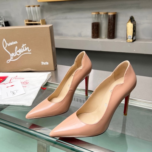 Wholesale Christian Louboutin High-heeled shoes For Women #1217073 $102.00 USD, Wholesale Quality Replica Christian Louboutin High-heeled shoes