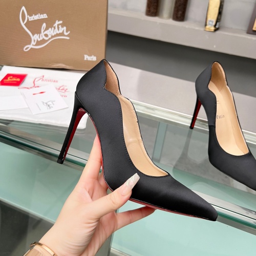 Replica Christian Louboutin High-heeled shoes For Women #1217075 $102.00 USD for Wholesale