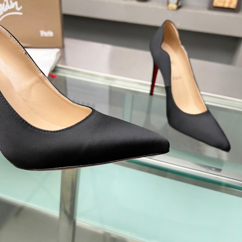 Replica Christian Louboutin High-heeled shoes For Women #1217075 $102.00 USD for Wholesale