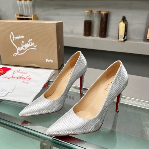 Wholesale Christian Louboutin High-heeled shoes For Women #1217076 $102.00 USD, Wholesale Quality Replica Christian Louboutin High-heeled shoes