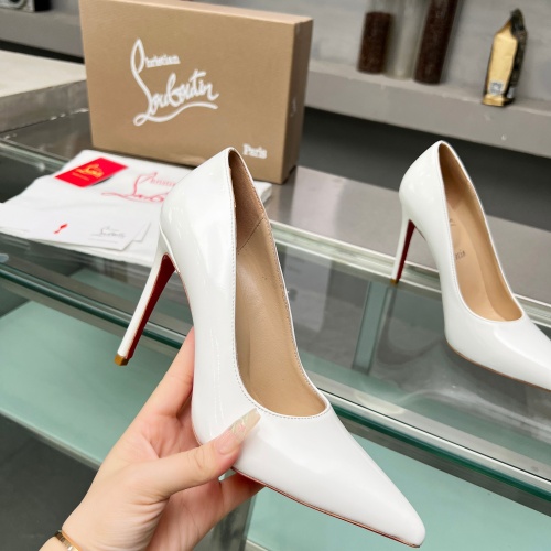 Replica Christian Louboutin High-heeled shoes For Women #1217078 $102.00 USD for Wholesale