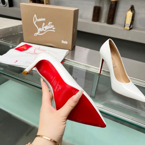 Replica Christian Louboutin High-heeled shoes For Women #1217078 $102.00 USD for Wholesale