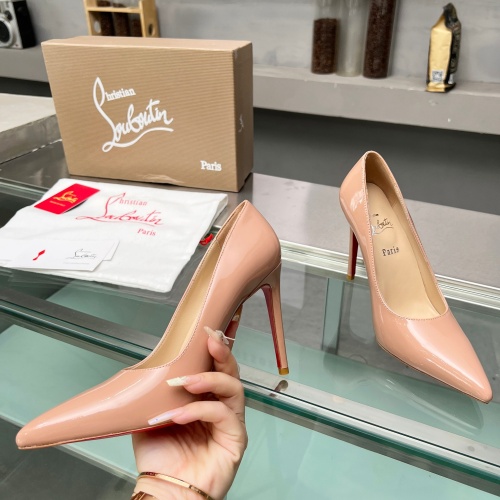 Replica Christian Louboutin High-heeled shoes For Women #1217079 $102.00 USD for Wholesale