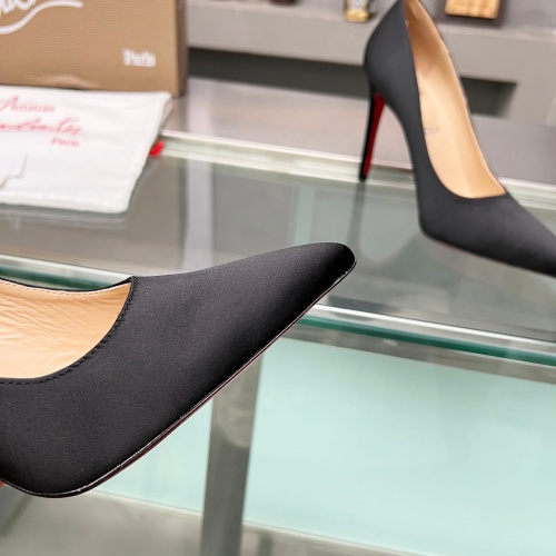 Replica Christian Louboutin High-heeled shoes For Women #1217081 $102.00 USD for Wholesale