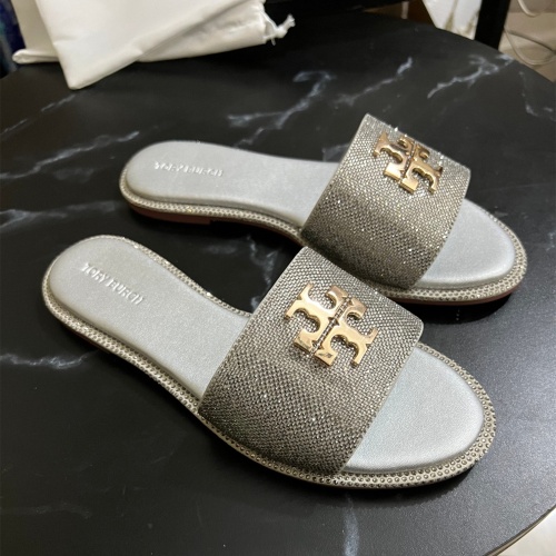 Wholesale Tory Burch TB Slippers For Women #1217084 $82.00 USD, Wholesale Quality Replica Tory Burch TB Slippers