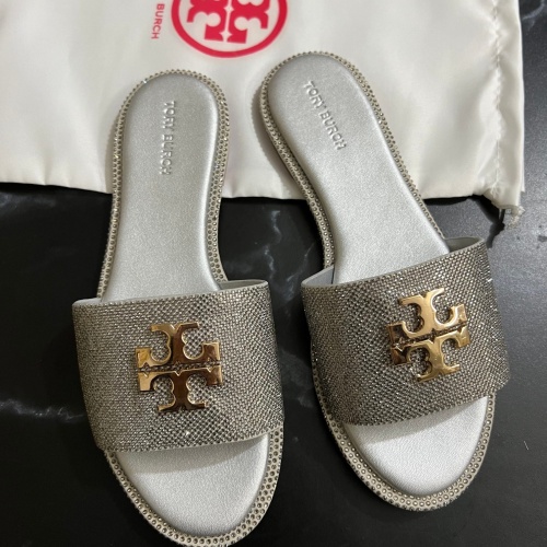 Replica Tory Burch TB Slippers For Women #1217084 $82.00 USD for Wholesale