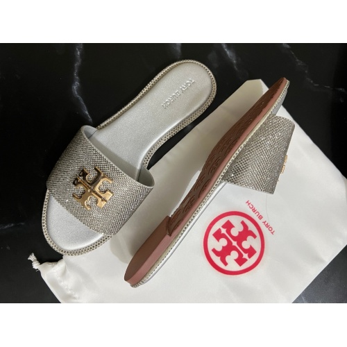 Replica Tory Burch TB Slippers For Women #1217084 $82.00 USD for Wholesale