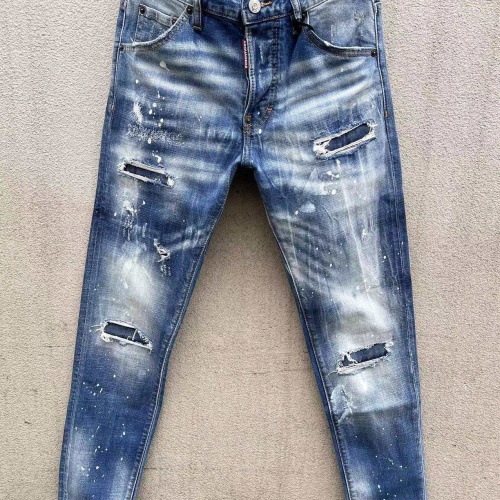 Wholesale Dsquared Jeans For Men #1217100 $68.00 USD, Wholesale Quality Replica Dsquared Jeans