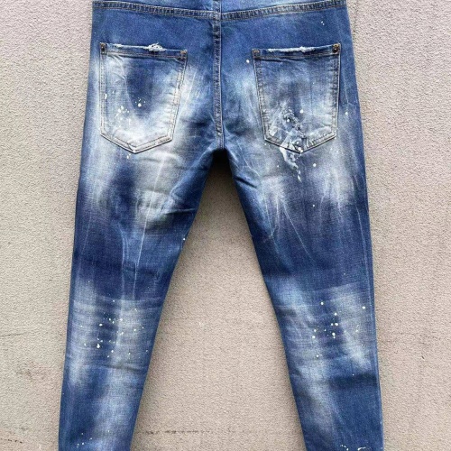 Replica Dsquared Jeans For Men #1217100 $68.00 USD for Wholesale