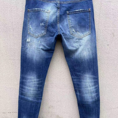 Replica Dsquared Jeans For Men #1217103 $68.00 USD for Wholesale