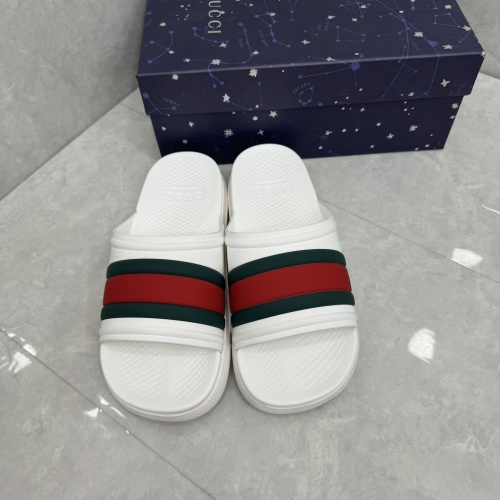 Replica Gucci Slippers For Women #1217133 $64.00 USD for Wholesale