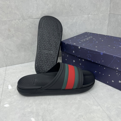 Replica Gucci Slippers For Men #1217136 $64.00 USD for Wholesale