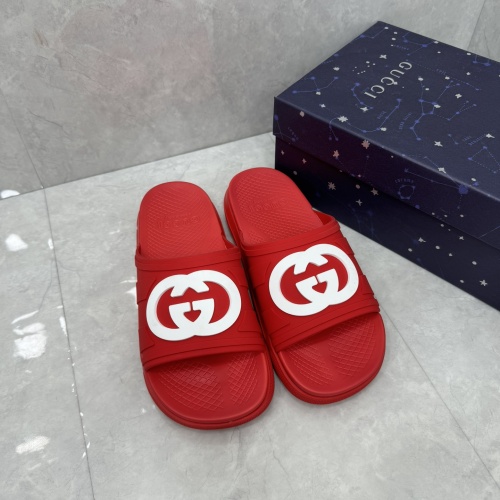 Replica Gucci Slippers For Women #1217141 $64.00 USD for Wholesale