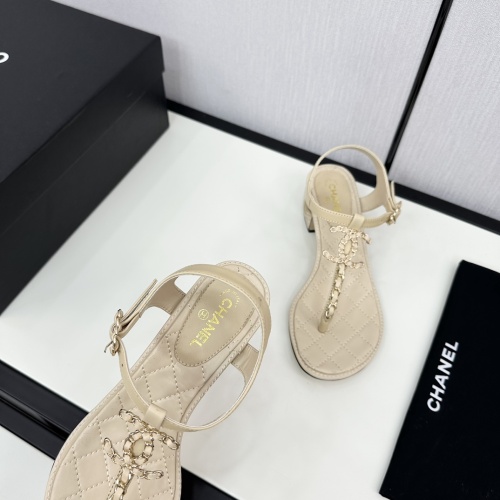 Replica Chanel Sandal For Women #1217145 $98.00 USD for Wholesale