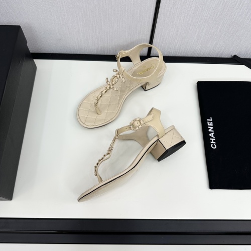 Replica Chanel Sandal For Women #1217145 $98.00 USD for Wholesale