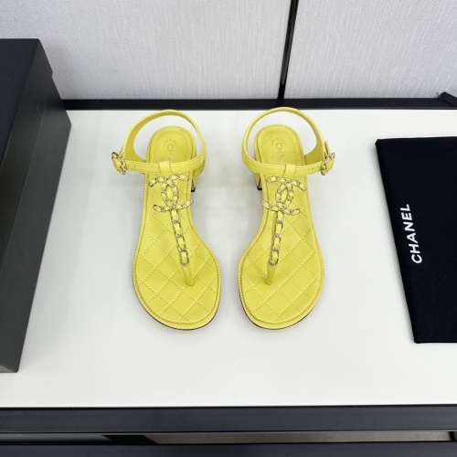 Replica Chanel Sandal For Women #1217147 $98.00 USD for Wholesale