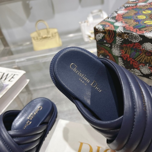 Replica Christian Dior Slippers For Women #1217157 $88.00 USD for Wholesale