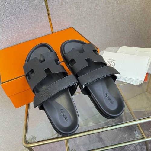 Replica Hermes Slippers For Women #1217196 $76.00 USD for Wholesale