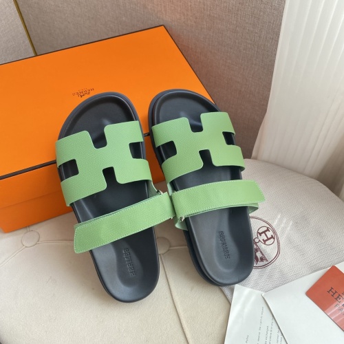 Replica Hermes Slippers For Women #1217212 $76.00 USD for Wholesale