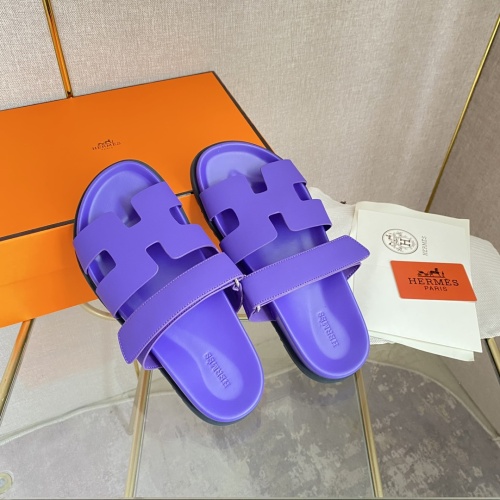 Replica Hermes Slippers For Men #1217230 $82.00 USD for Wholesale