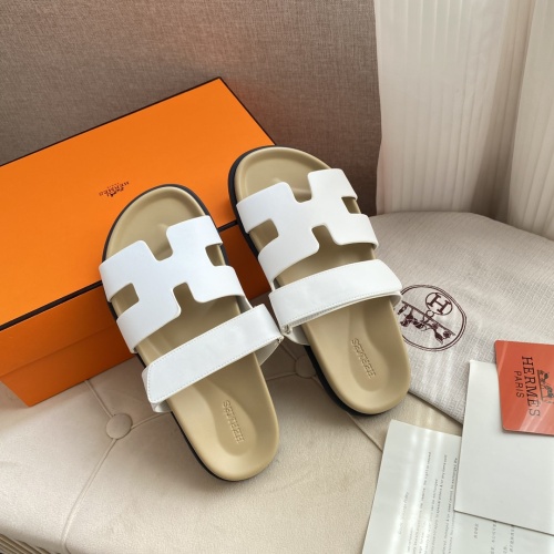 Replica Hermes Slippers For Men #1217234 $82.00 USD for Wholesale