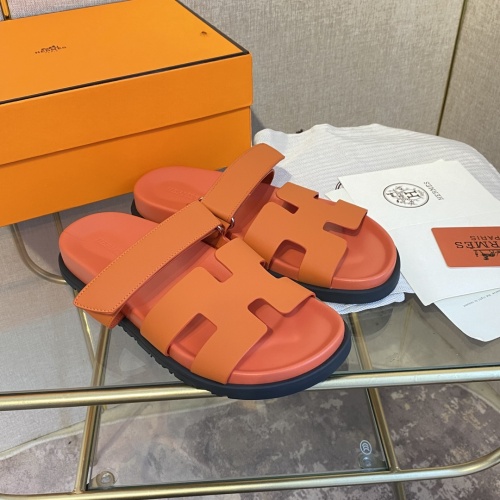 Replica Hermes Slippers For Women #1217239 $82.00 USD for Wholesale