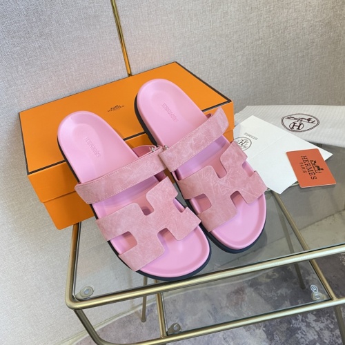 Wholesale Hermes Slippers For Women #1217245 $82.00 USD, Wholesale Quality Replica Hermes Slippers