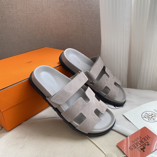 Replica Hermes Slippers For Women #1217249 $82.00 USD for Wholesale