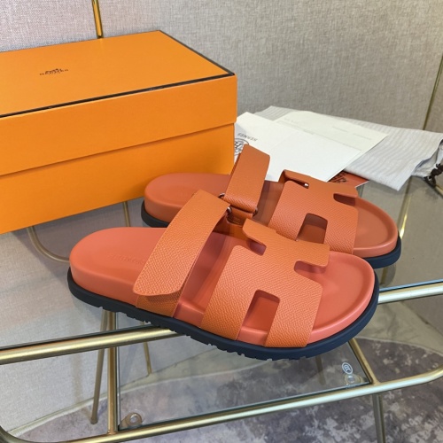 Replica Hermes Slippers For Women #1217255 $82.00 USD for Wholesale