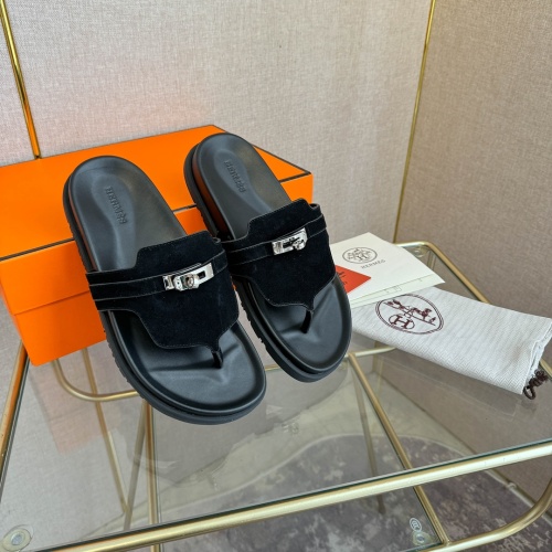 Wholesale Hermes Slippers For Men #1217267 $76.00 USD, Wholesale Quality Replica Hermes Slippers