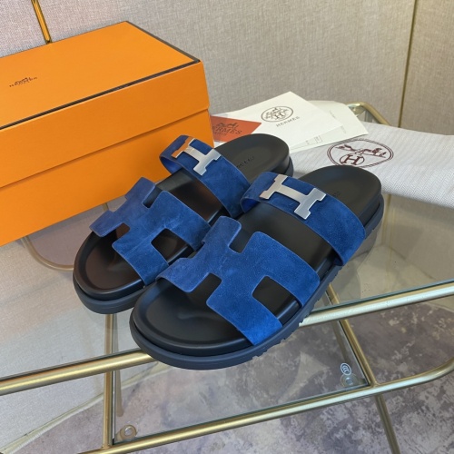 Wholesale Hermes Slippers For Men #1217279 $76.00 USD, Wholesale Quality Replica Hermes Slippers