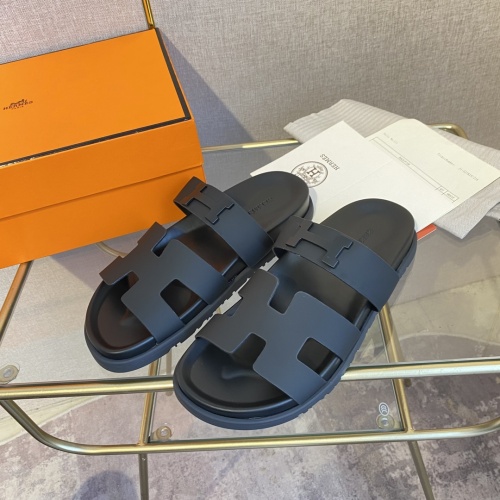 Wholesale Hermes Slippers For Men #1217281 $76.00 USD, Wholesale Quality Replica Hermes Slippers