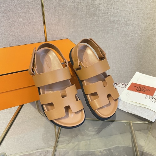 Replica Hermes Sandal For Men #1217287 $80.00 USD for Wholesale