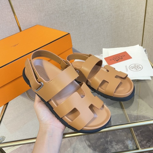 Replica Hermes Sandal For Men #1217287 $80.00 USD for Wholesale