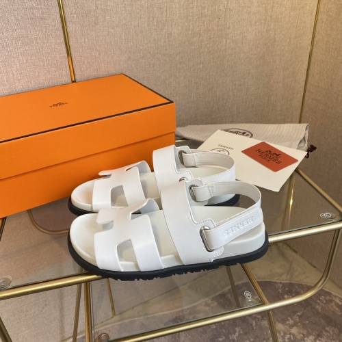 Replica Hermes Sandal For Men #1217291 $80.00 USD for Wholesale