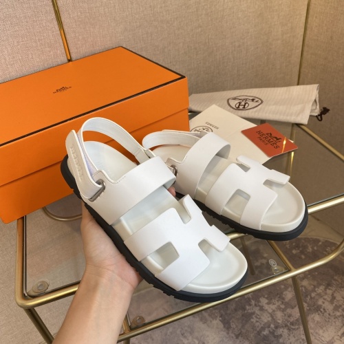 Replica Hermes Sandal For Women #1217292 $80.00 USD for Wholesale