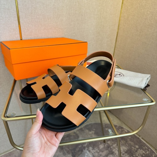 Replica Hermes Sandal For Women #1217294 $80.00 USD for Wholesale