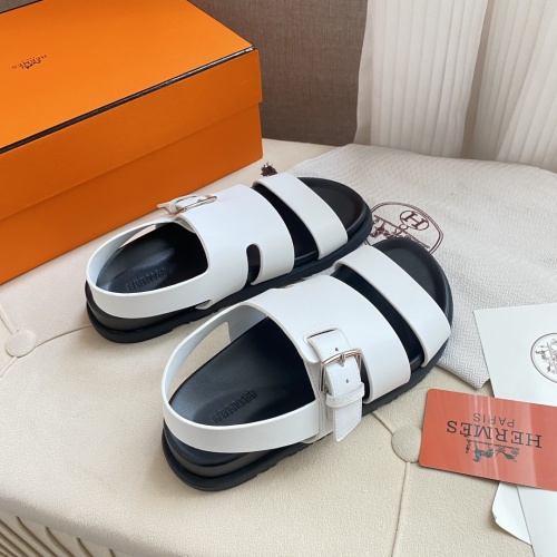 Replica Hermes Sandal For Men #1217295 $80.00 USD for Wholesale