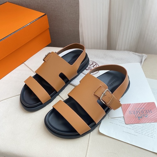 Wholesale Hermes Sandal For Men #1217297 $80.00 USD, Wholesale Quality Replica Hermes Sandal