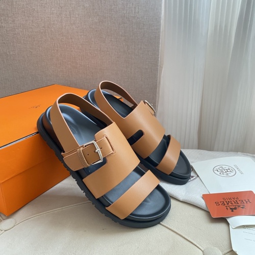 Replica Hermes Sandal For Men #1217297 $80.00 USD for Wholesale