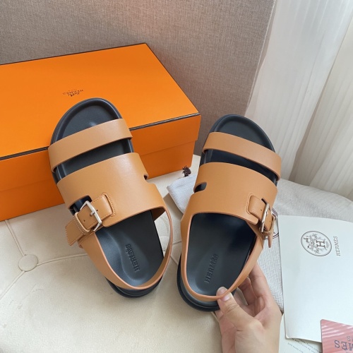 Replica Hermes Sandal For Women #1217298 $80.00 USD for Wholesale