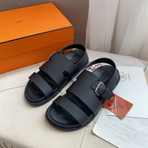 Wholesale Hermes Sandal For Men #1217300 $80.00 USD, Wholesale Quality Replica Hermes Sandal