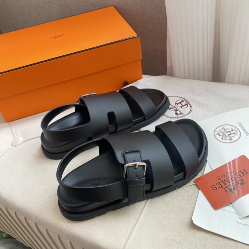 Replica Hermes Sandal For Men #1217300 $80.00 USD for Wholesale