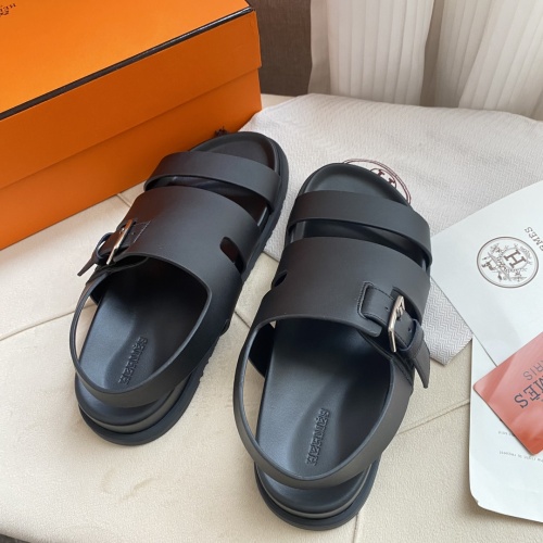 Replica Hermes Sandal For Men #1217300 $80.00 USD for Wholesale