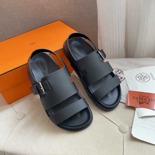 Replica Hermes Sandal For Women #1217301 $80.00 USD for Wholesale