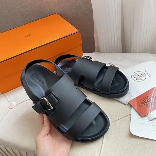 Replica Hermes Sandal For Women #1217301 $80.00 USD for Wholesale