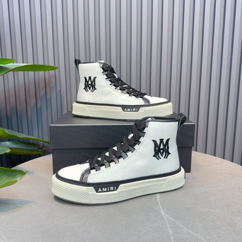 Replica Amiri High Tops Shoes For Men #1217514 $115.00 USD for Wholesale