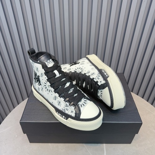 Replica Amiri High Tops Shoes For Men #1217525 $122.00 USD for Wholesale